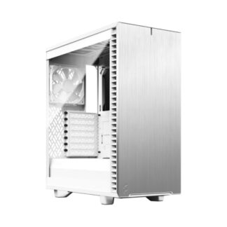 Fractal Design Define 7 Compact (White TG) Gaming Case w/ Clear Glass Window