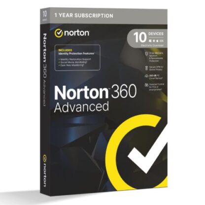Norton 360 Advanced 1x 10 Device